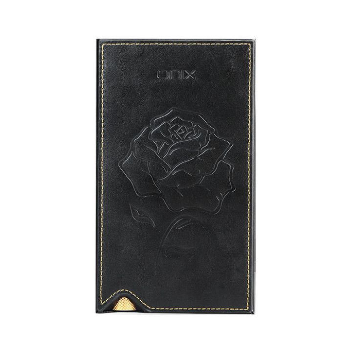 Étui en cuir Noir pour Onix Mystic XP1