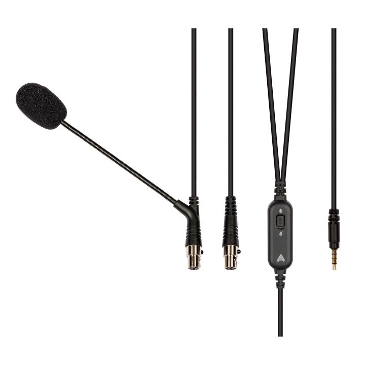 Câble de casque avec microphone pour la série LCD