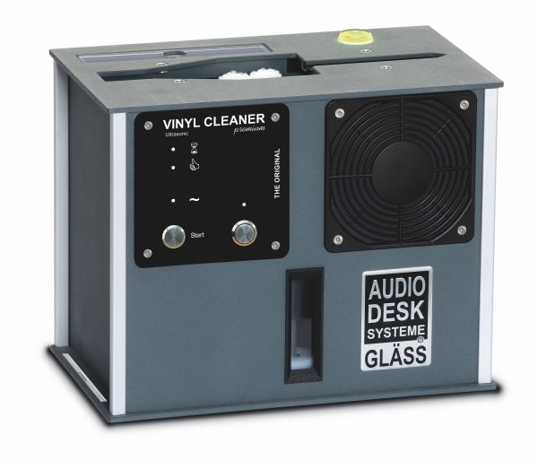 Audio Desk Vinyl Cleaner Premium - Machine à ultrasons pour nettoyer les vinyles