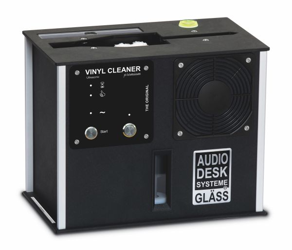 Audio Desk Vinyl Cleaner Premium - Machine à ultrasons pour nettoyer les vinyles