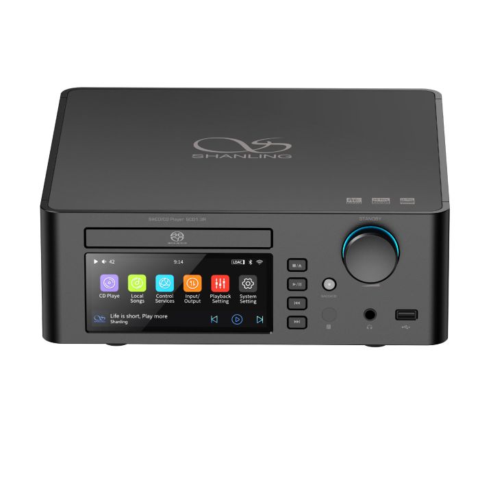 SCD1.3R Schwarz mit Pro-R2R DAC