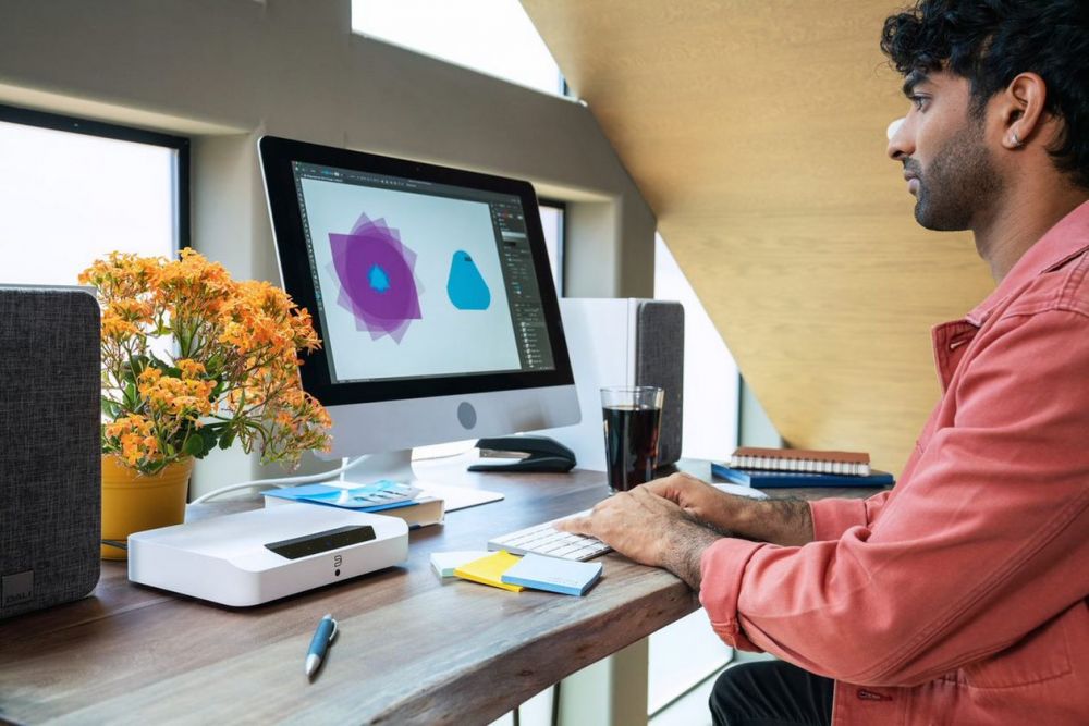 Bluesound Powernode Edge 24bit/192kHz Compact Wireless Music