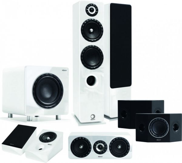 Pack-home cinéma (5.1.2 Dolby Atmos) Prestige Facet 14F - 1 paire Facet 14F, 1 paire Facet 7SR, 1 paire 6ATM , 1 voie centrale Facet 11C, 1 subwoofer Facet Sub 10