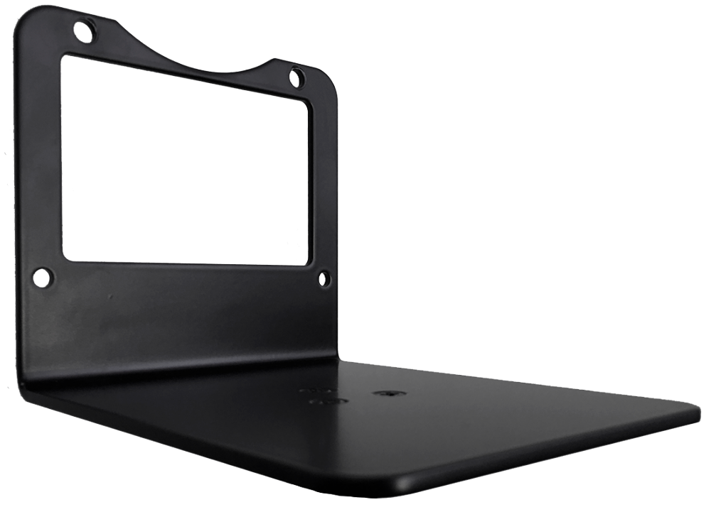 Computer bracket. Brackets advertising