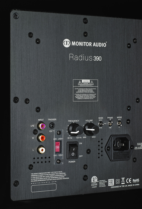 Monitor Audio Radius 390 Subwoofer 250 W, Audio Visual Factory