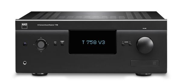 T758 V3i - Amplificateur home-cinéma 7 x 60W RMS 8 Ohms ou 4 Ohms
