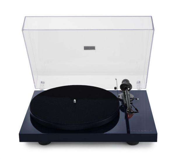 Lunar 3 by Pro-Ject - Vollständig manuell betriebener, riemengetriebener Plattenspieler mit Ortofon 2M-RED Tonabnehmer und Phonovorstufe